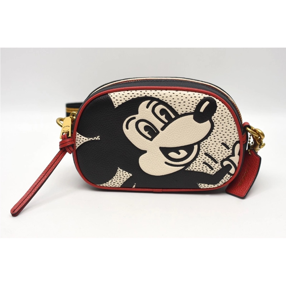Disney Coach x Keith Haring Mickey Mouse Bag Camera Crossbody Purse
